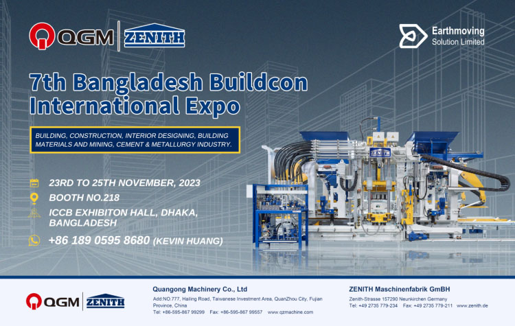 Meet QGM-ZENITH on Bangladesh 2023 Buildcon