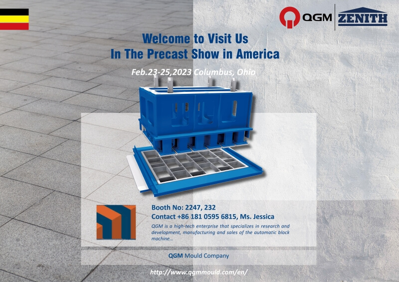 QGM ZENITH Will Show On The Precast Show 2023